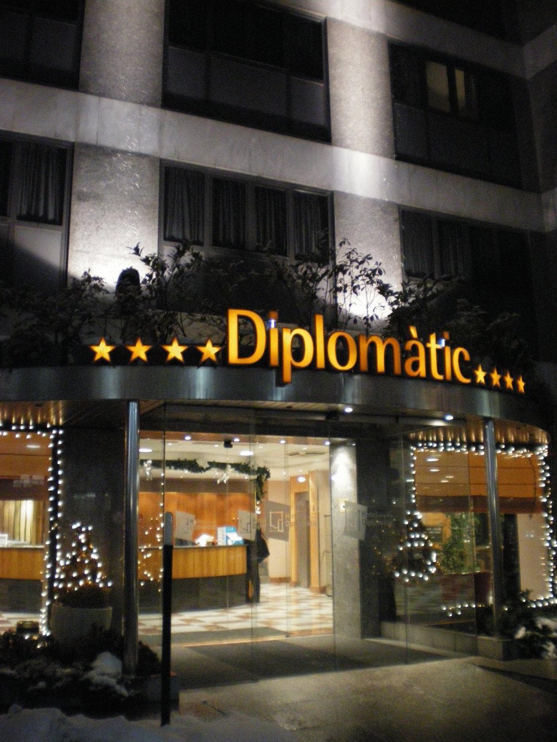 Hotel Zenit Diplomatic Andorra la Vella Esterno foto